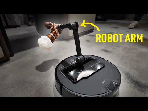 Roborock’s Saros Z70 Comes With a Foldable Robotic Arm | Mashable