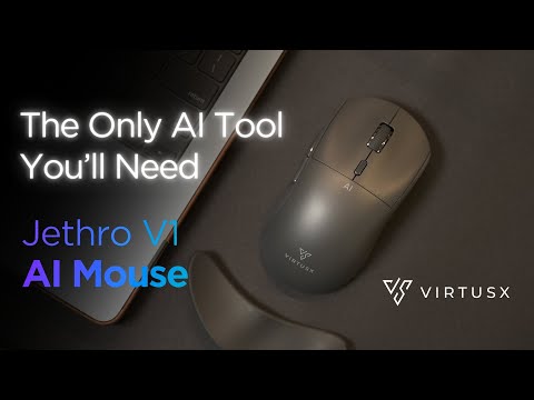 Work Smarter Not Harder With The New Virtusx Jethro V1 AI Mouse!